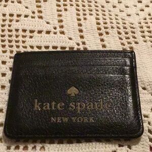 Kate Spade Black Card Holder